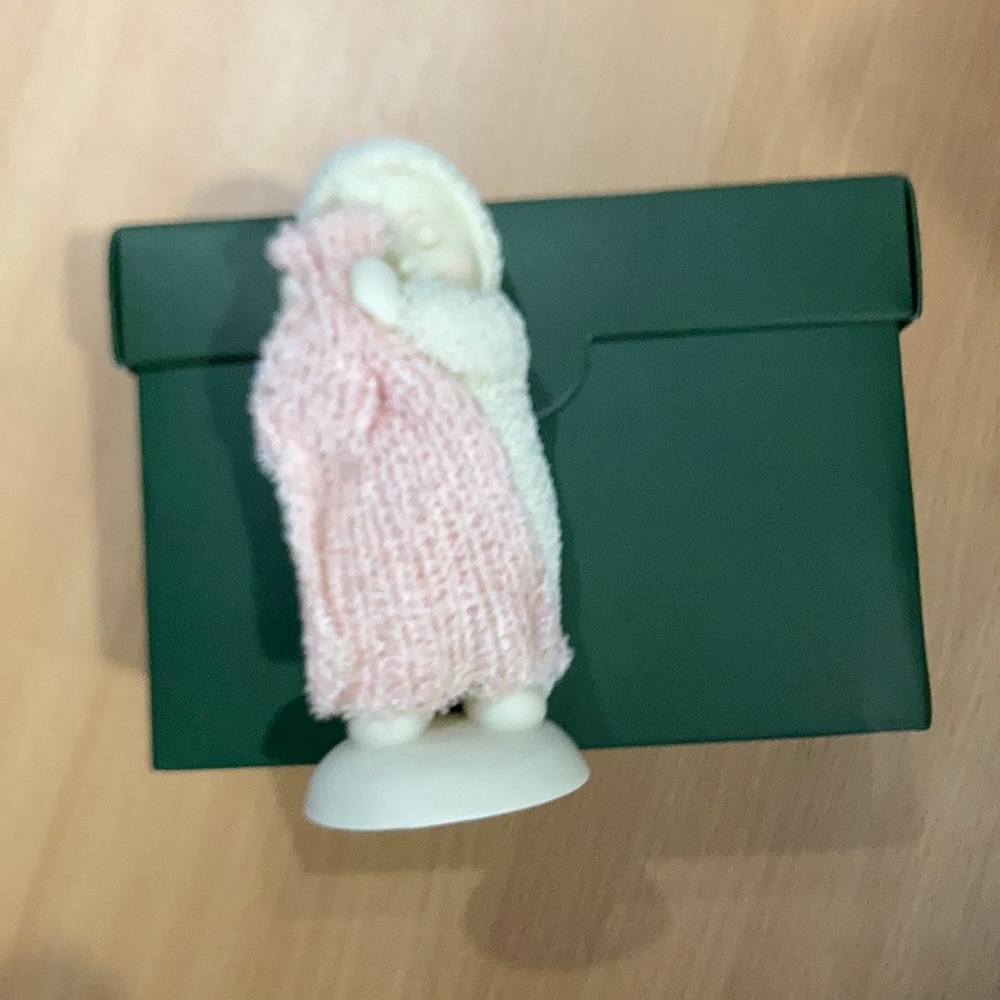Department 56 Snowbaby “Love Is A Baby Girl”